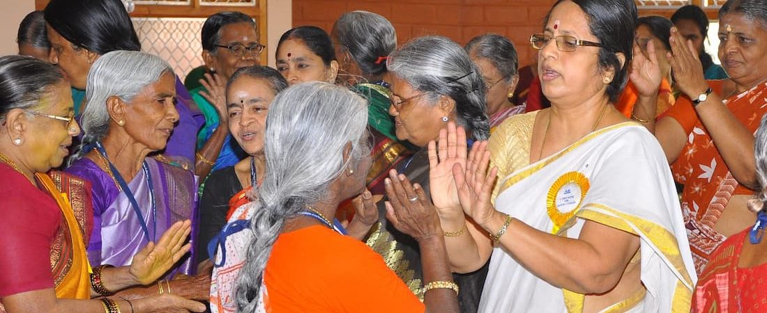 BHAGEERATHY RAMAMOORTHY- SECOND FROM RIGHT IN THE IMAGE